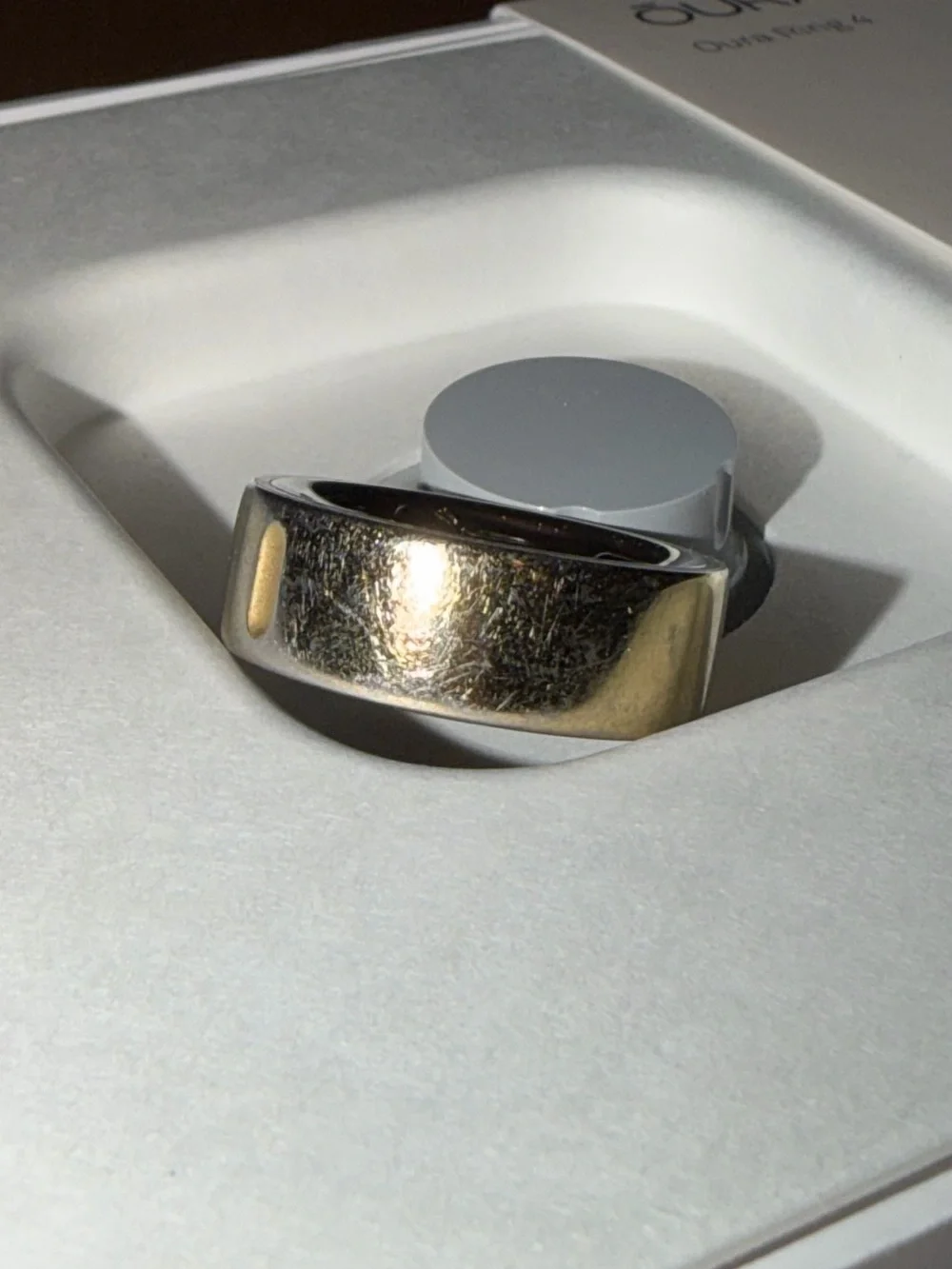 Oura Ring 4 Gold Size 8
